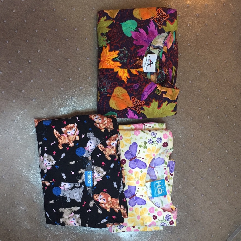 Long sleeve scrubs / uniforms / medical apparel